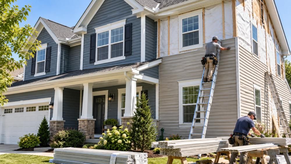 what involves a siding replacement